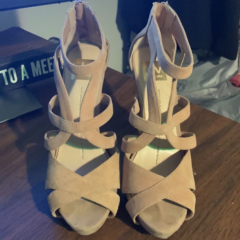 Dolce Vita ankle strap stilettos size 8.5 excellent condition preloved ❤️